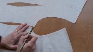 Корректировка готовой выкройки на сутулую фигуру