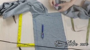 Как сшить ХУДИ без выкройки на любую фигуру?