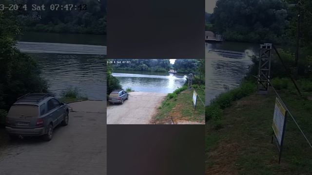 катер попал под растяжку жесть