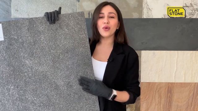 Каменный шпон Flat Stone - Сланец Black Shimmer смотреть онлайн