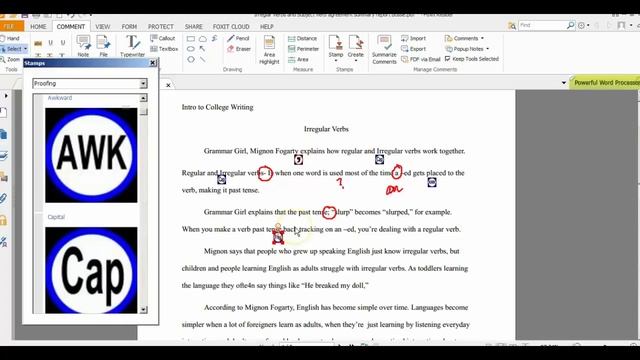 Annotations in Foxit Acrobat PDF Reader смотреть онлайн