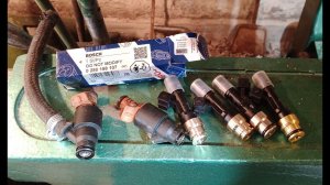 Форсунки BOSCH (107) от ГАЗели на Kia Sportage 1