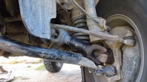 Работа карданного привода Suzuki Escudo