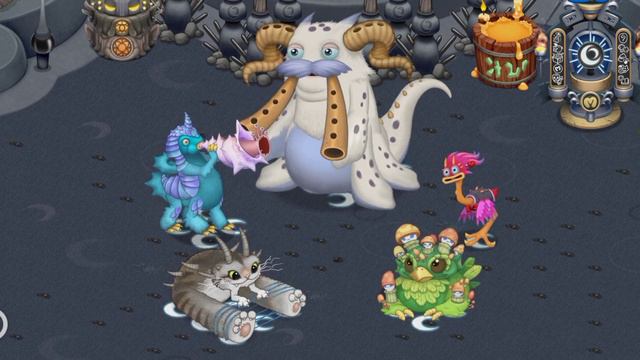 Полная мелодия острова Мифов в игре My singing monsters! mysingingmonsters mific schipach
