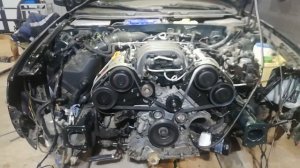 Первый запуск audi a6 c5 3.0 двигатель BBJ