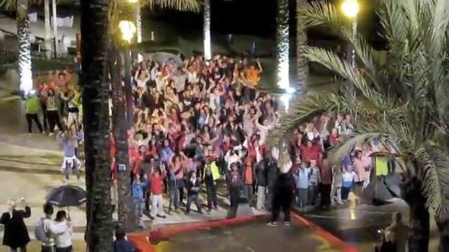 Eurovision Flashmob Dance in L'Alfas del Pi (Alicante) смотреть онлайн