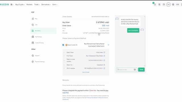 How to Trade On KuCoin P2P Platform Buy  Sell Crypto In Fiat Currency