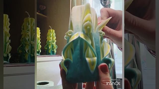 Резные свечи, ручная работа смотреть онлайн