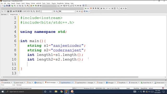 #76 C | C++ Programming Questions Practice | Anagrams Program