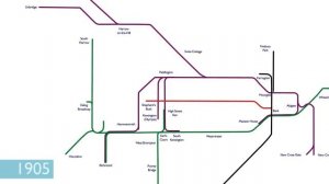 Evolution of the London Underground