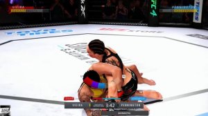 Кетлин Виейра против Ракель Пеннингтон БОЙ В UFC 4/ UFC FIGHT NIGHT