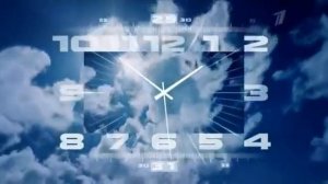 Часы Первого Канала (с 01.06.2011). Вечерняя версия