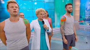 Кинезиотейпы. Яркие пластыри, которые помогут изба... боли. Здоровье. Фрагмент выпуска от 04.09.2016