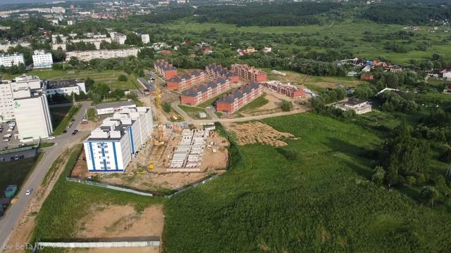 ЖК Яченский парк, ЖК Белые Росы, ЖК Изумрудная долина, Калуга [июнь 2021]