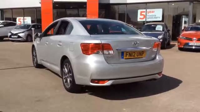 TOYOTA AVENSIS TR VALVEMATIC ALUMINIUM/SILVER 2012 смотреть онлайн