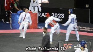 Ulugbek RASHITOV (uzbekistan) blue vs Rami EISSA (Egypt) red Men -74kg Round of 32 (Round 2)