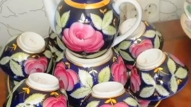 100 САМЫХ КРАСИВЫХ ЧАЙНЫХ СЕРВИЗОВ СССР Часть 6 Каталог советского фарфора Дулёво Вербилки Рига ЛФЗ смотреть онлайн