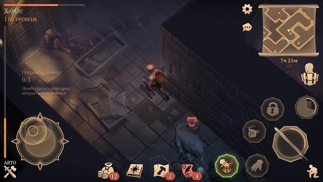 ПРОКЛЯТЫЙ ОРУЖЕНОСЕЦ И ПОДЗЕМЕЛЬЕ ОТРЕКШИХСЯ! БОСС ПРИВРАТНИК! - Grim Soul: Dark Fantasy Survival