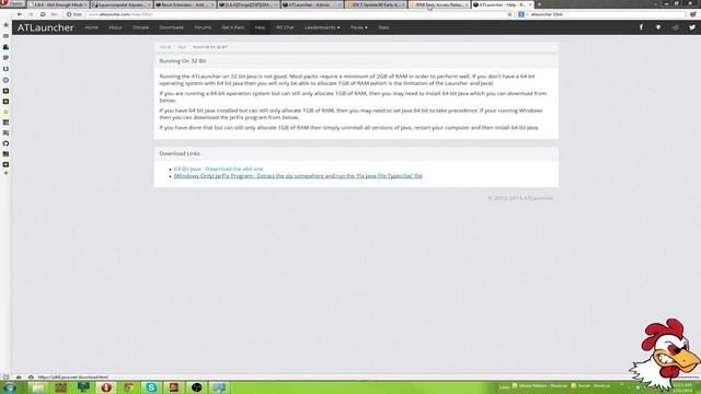 How to Fix the Java 32bit crash with the ATLauncher смотреть онлайн