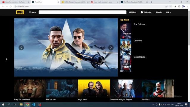 2/2 - IMDb Clone | React and Material UI | React Project Series