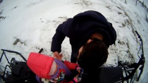 Мотобуксировщик PAXUS с лыжным модулем