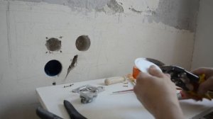 Электрика часть 3 Установка розеток фартука кухни