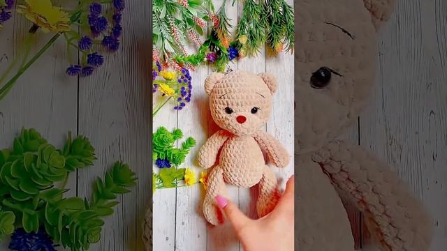 #вязание #amigurumi #амигуруми #вязанаяигрушка #crochet #вязаныймишка #вязаниекрючком #пряжа