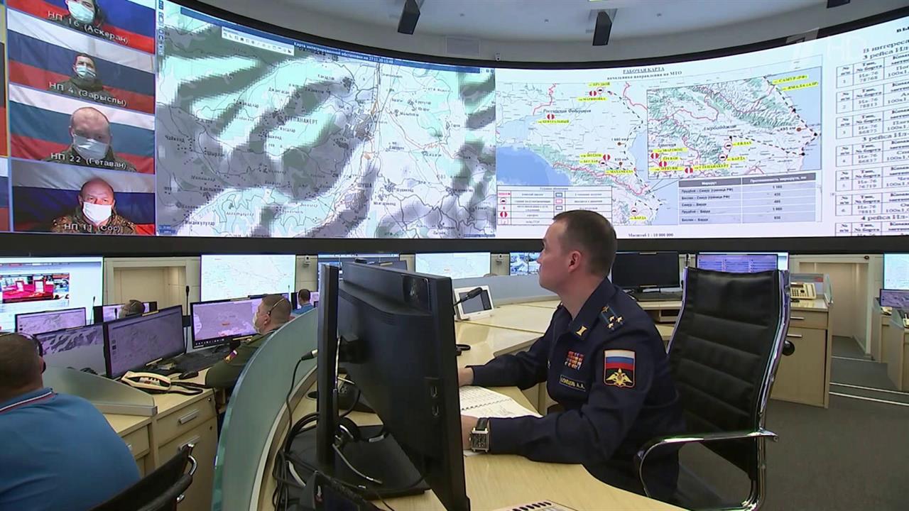 Центр управления миротворческой миссией в Нагорном Карабахе открылся в Москве
