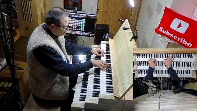 Partita on Ode to Joy | Organ Improvisation | Hauptwerk Martinikerk Groningen