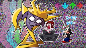 ОН ЛЮБИТ СМОТРЕТЬ. ВИТТЯ ПРОТИВ ЛЮТОЙ ДИЧИ ► Friday Night Funkin' vs. StareCrown mod