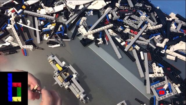 Lego Porsche 911 RSR build part 1