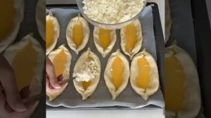 🥟 Слойки с творогом и сыром