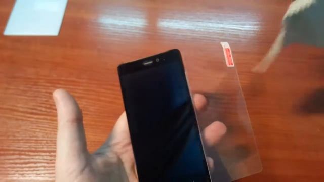 Поклейка стекла XIAOMI REDMI 3S/sticky glass смотреть онлайн