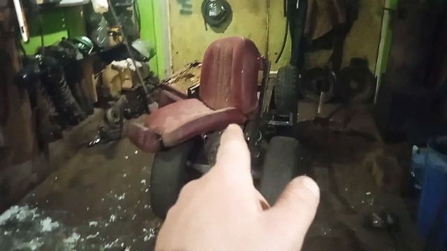 №08. Самодельное сиденье с амортизатором. Самодельный минитрактор. Классика. смотреть онлайн