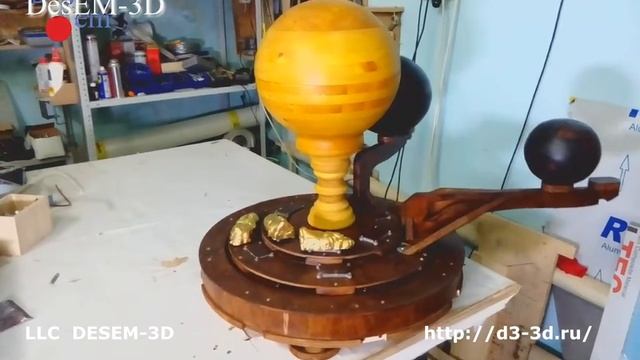 d3-3d.ru Механизм движения планет. Парад планет. Оборудование для квестов и развлекательных центров