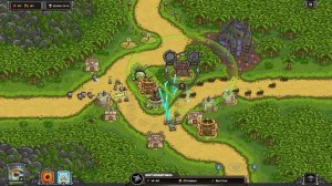 Прохождение Kingdom Rush Frontiers Veteran - Level 9 Затерянные джунгли 3 Stars