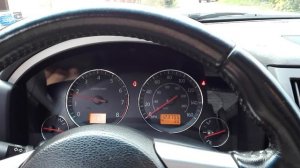 Infiniti FX45 звук ДВС из салона