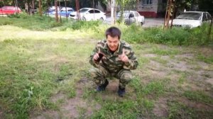 Как правильно падать. Падение на бок