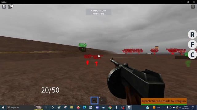 Roblox Trench War Aimbot Script