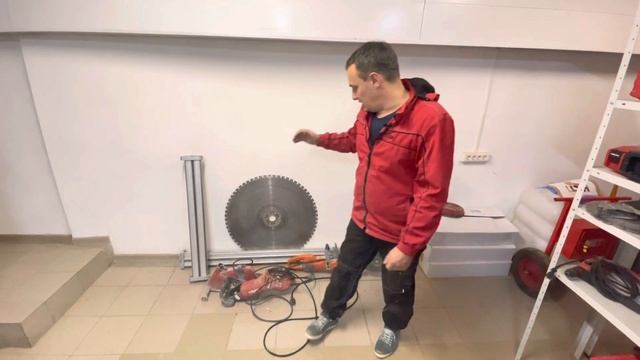 Алмазная резка . Мой выбор оборудования для резки Железобетонна.