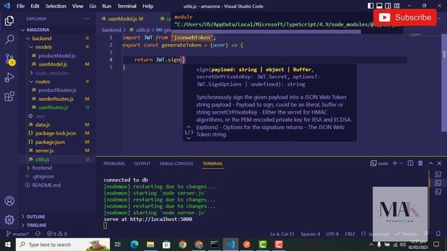 How to Create Signin in MERN Stack using JWT Authentication || MERN Stack Urdu Tutorials смотреть онлайн