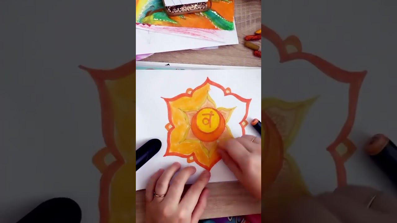 #сакральнаягеометрия #арт #арттерапия #чакры #свадхистана