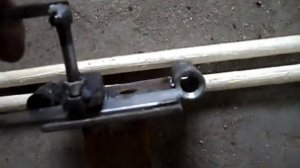 Приспособление для изготовления круглых палочек для хвостовиковь  дротиков рср