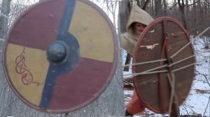 Испытание щита на прочность \ Test the shield for durability