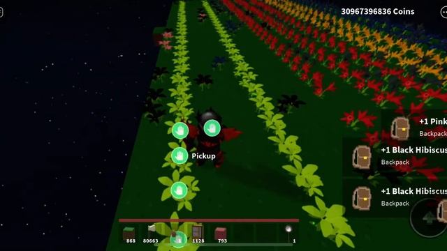 HOW TO GET LOADS OF FERTILE BLUE,BLACK PINK HIBISCUS IN ROBLOX ISLANDS смотреть онлайн