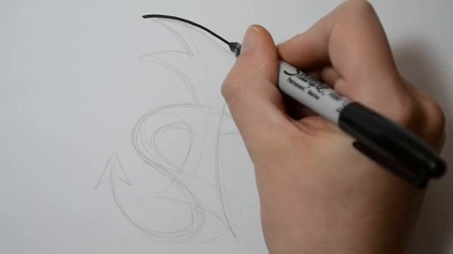 How to Draw Graffiti Letters - F смотреть онлайн