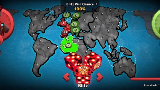 Completing the One vs. All Scenario in Risk: Global Domination