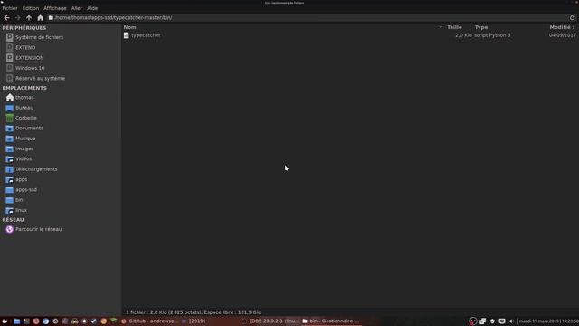 [FR] Tuto - Installer Typecatcher depuis GitHub sous Linux (Manjaro) смотреть онлайн