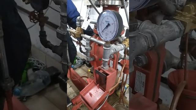 Порядок работы пожарного клапана системы пожаротушения(1) смотреть онлайн