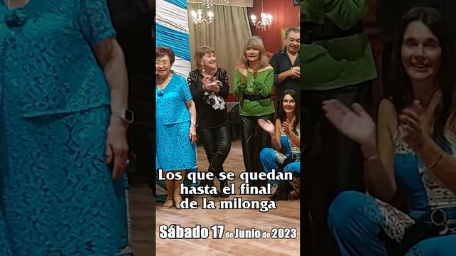 @tangocamargo Los que se quedan hasta el final de la milonga Sábado 17 06 2023 Org @QuiqueCamargo